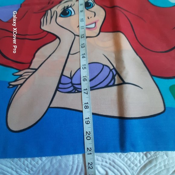 Disney Ariel  and Flounder Pillowcases.  Set of two. - Picture 4 of 4
